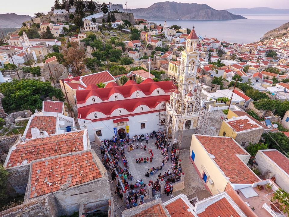 Sokratis Apartments Symi Bagian luar foto